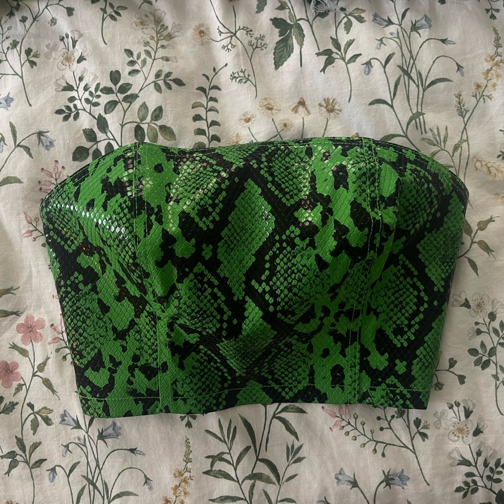 Simon Miller Python Bustier Top - image 1